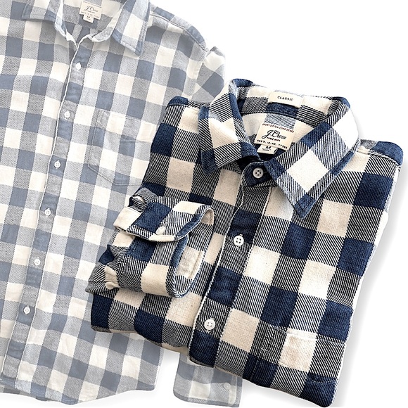 J. Crew Other - J.CREW Classic Fit Buffalo Check Flannel Shirt